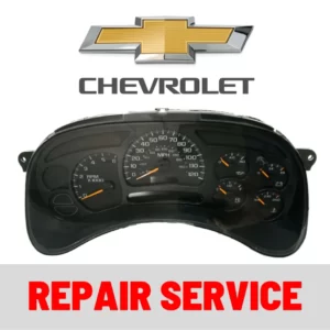 2003-2006 Chevrolet Instrument Cluster Repair Service