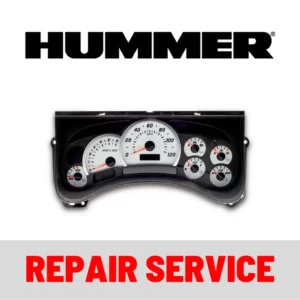 2003-2006 Hummer H2 Instrument Cluster Repair Service